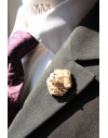 Sydney- Lapel Pin Embroidered brooch haute-couture for Stylish Men