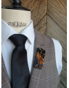 Caracas - Lapel Pin Embroidered brooch haute-couture for Stylish Men
