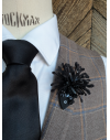 Pretoria - Lapel Pin Embroidered brooch haute-couture for Stylish Men
